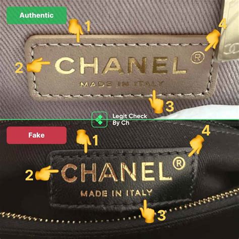 how to check chanel authenticity